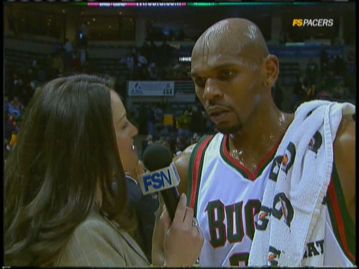 With Jerry Stackhouse